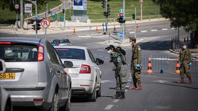 מחסומי תנועה בירושלים ב-14.04.20