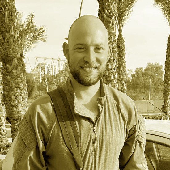 ג'ובאני לומבט, חבר של רז אבולעפיה שנפל בקרב בצפון רצועת עזה
