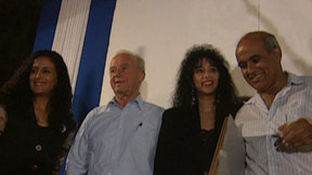 עפרה חזה, אביגדור קהלני ויצחק רבין. 1993