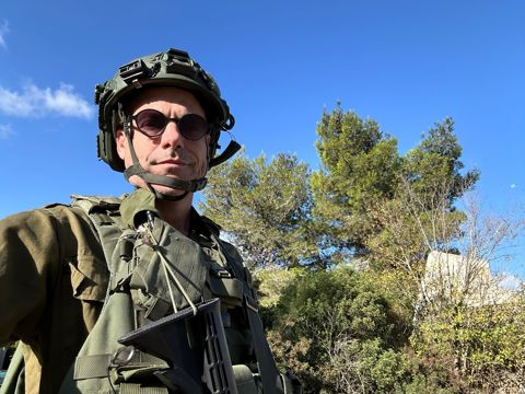 רועי שרון במילואים, ספטמבר 2024