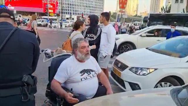מחאת הנכים בעזריאלי 11.11