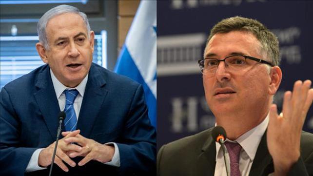 בנימין נתניהו, גדעון סער
