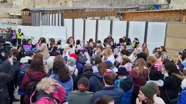 תפילת התנועות הרפורמים והקונסרבטיבים בכותל