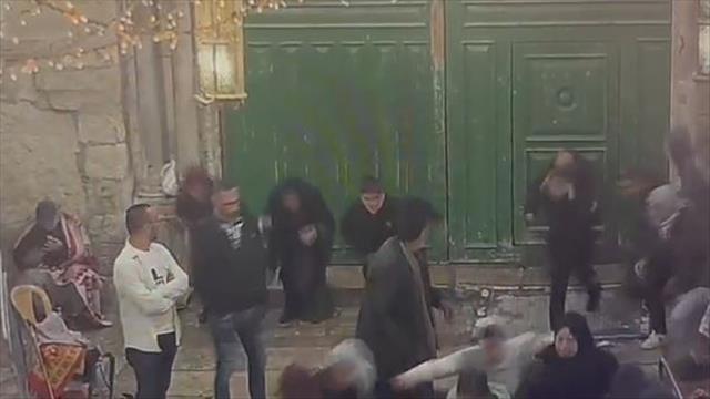 תיעוד מזירת הפיגוע ירושלים