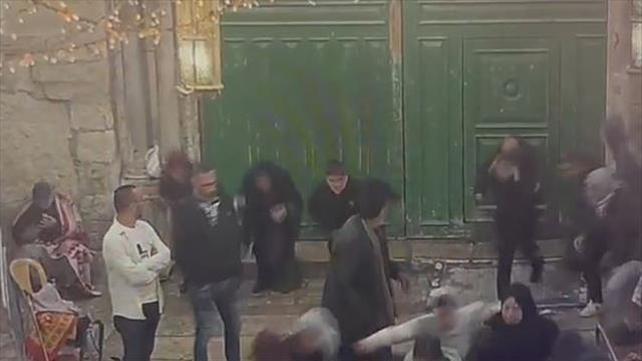 תיעוד מזירת הפיגוע ירושלים