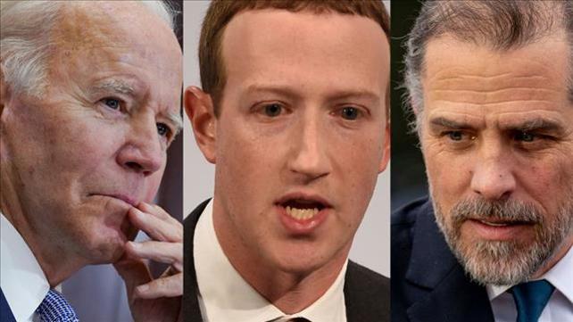 צוקרברג, האנטר ביידן ג'ו ביידן