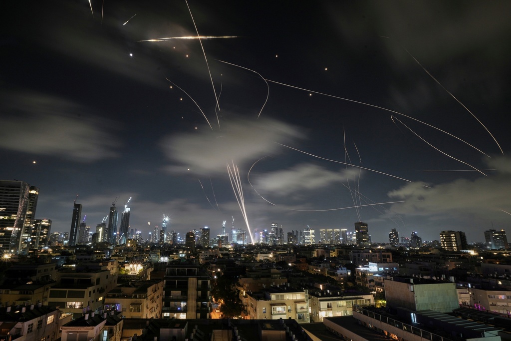 יירוט טילים איראניים במהלך מבצע "עם כלביא", יוני 2025