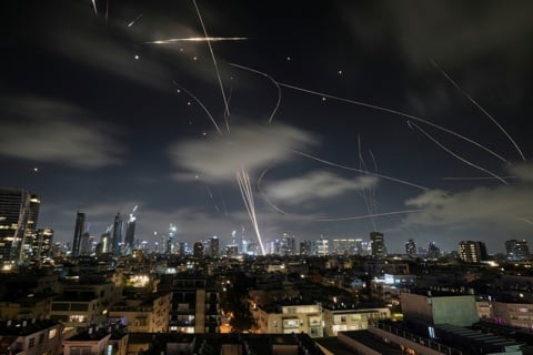 יירוט טילים איראניים במהלך מבצע 