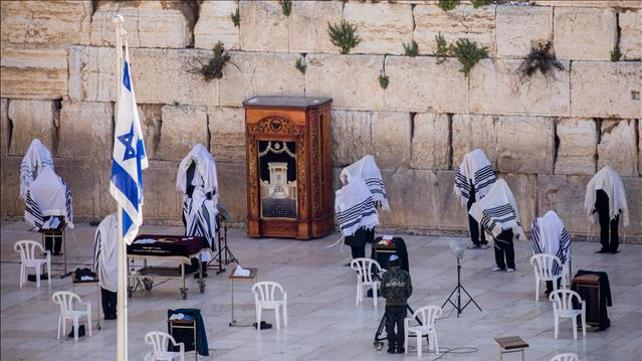ברכת כוהנים מצומצמת בכותל