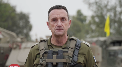 הרמטכ"ל נשאל על הצפת מנהרות חמאס במי ים - ורמז: "זה רעיון טוב"