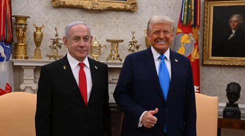 לאחר הטלת המכס: נתניהו וטראמפ ייפגשו בבית הלבן ביום שני