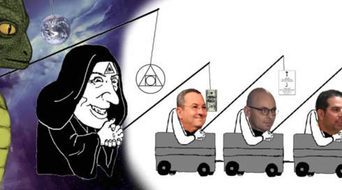אחרי הביקורת: יאיר נתניהו הסיר את הקריקטורה האנטישמית