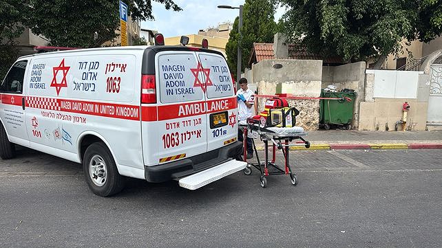 זירת הפיצוץ בחולון, 28 בספטמבר 2026