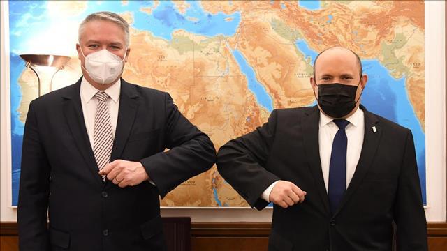 מזכ"ל ה-OECD מתיאס קורמן עם רה"מ נפתלי בנט