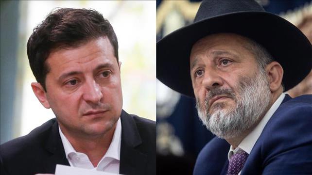 אריה דרעי, וולודימיר זלנסקי