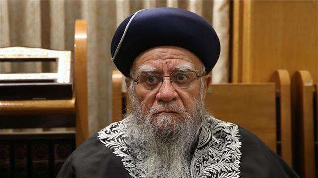 הרב הראשי הספרדי לשעבר אליהו בקשי דורון 