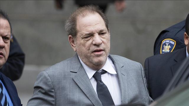 הארווי ויינשטיין, בכניסה לבית משפט בניו יורק, 06.12.19
