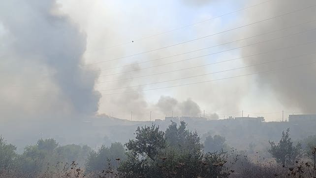 השריפה בחוות גלעד