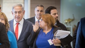 ראש הממשלה נתניהו וחני בליוויס