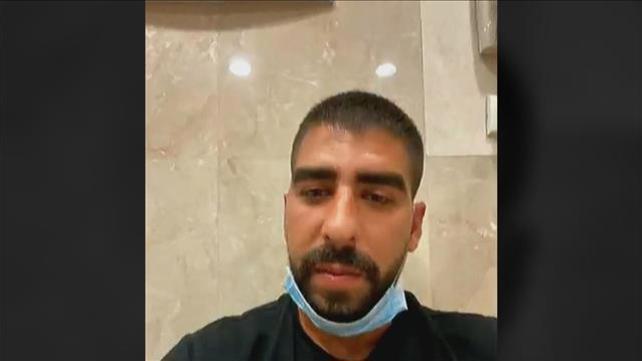 דוד ביטון שהוכה וחושמל על ידי שוטרים בדיון בכנסת, יולי 2020