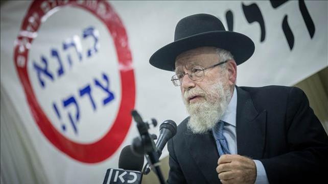 הרב דב ליאור, רבה של מפלגת עוצמה יהודית