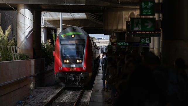 תחנת רכבת נתב"ג 17 באוגוסט 2025