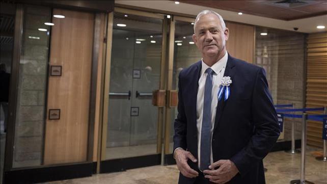 בני גנץ בטקס פתיחת הכנסת ה-22, 3.10.19