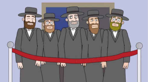 הפתרון החדש של סוכני הנסיעות החרדים: מחיצה מתקפלת