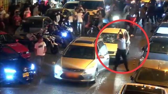 ערבים תוקפים אדם במזרח ירושלים 11.8.19