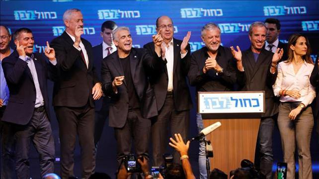 בכירי כחול לבן בערב הבחירות 17.09.19