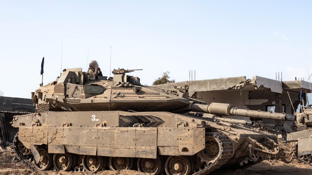 טנק צה"ל ברצועה