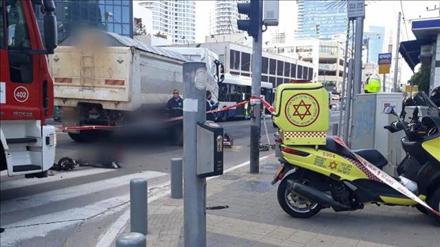 תאונת דרכים קטלנית בתל אביב 07.03.21