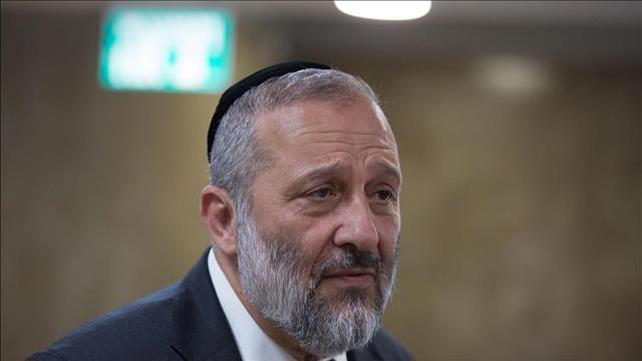 שר הפנים ויו"ר ש"ס אריה דרעי מגיע לישיבת הקבינט מדיני-ביטחוני בכנסת, 24.01.19