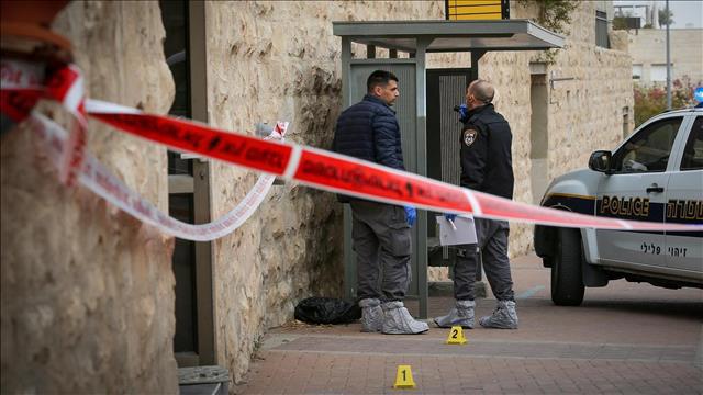 זירת הרצח בשכונת הר חומה בירושלים, 25 בדצמבר 2019
