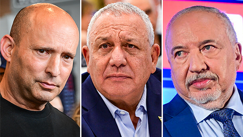אביגדור ליברמן, גדי איזנקוט, נפתלי בנט