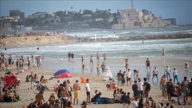 חוף ים תל אביב יפו, 22.05.21