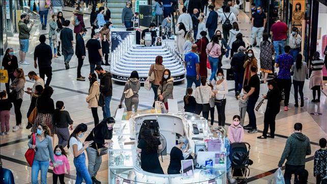 מתווה פתיחת הקניונים, קורונה, קניון איילון ברמת גן, 27.11.20