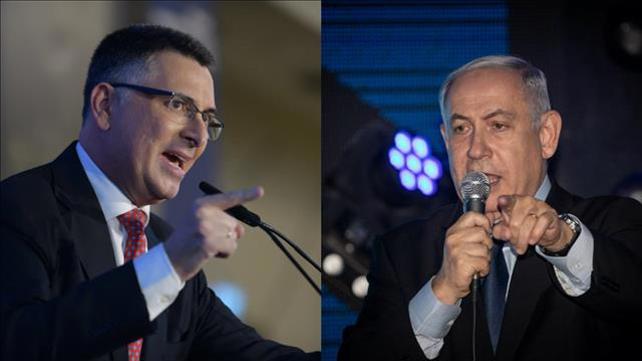 בנימין נתניהו, גדעון סער