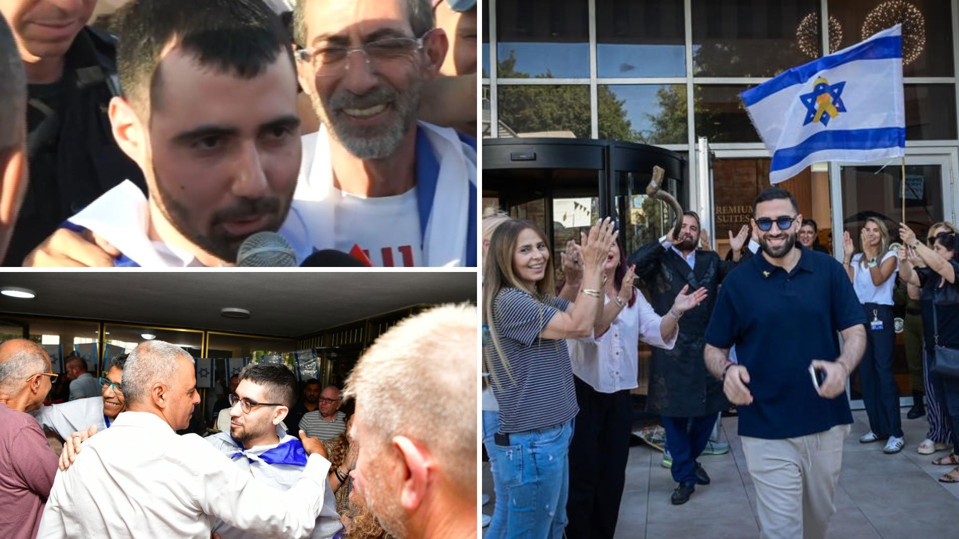 שגב כלפון, גיא גלבוע דלאל ואביתר דוד שבו הביתה