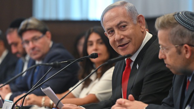 ראש הממשלה בנימין נתניהו בישיבת ממשלה
