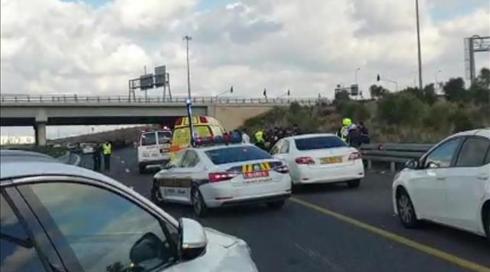 רוכב אופנוע נהרג בתאונה בכביש עוקף קריות