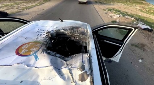 הרג עובדי הסיוע בעזה: "הרכב הותקף כי זוהה בשגגה כמטרה"