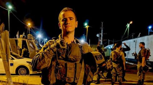 לוקאס נפצע מכדור, ויחזור להילחם בעזה: "ישראל יש רק אחת"
