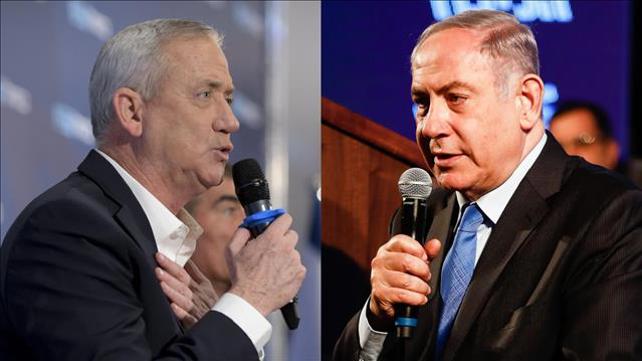 בנימין נתניהו, בני גנץ