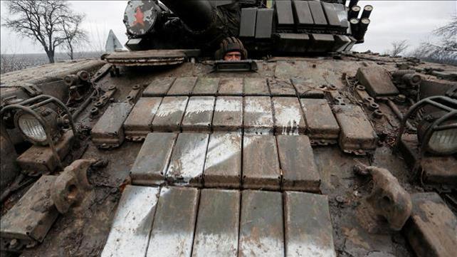טנק רוסי עם Z