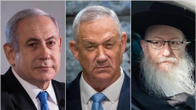 ליצמן, גנץ, נתניהו