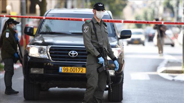 מחסום בכניסה לבני ברק, אפריל 2020