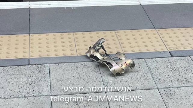 רסיסים בתחנת רכבת בכרמיאל