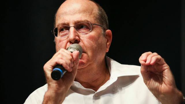שר הביטחון לשעבר משה בוגי יעלון באירוע שבתרבות בבא