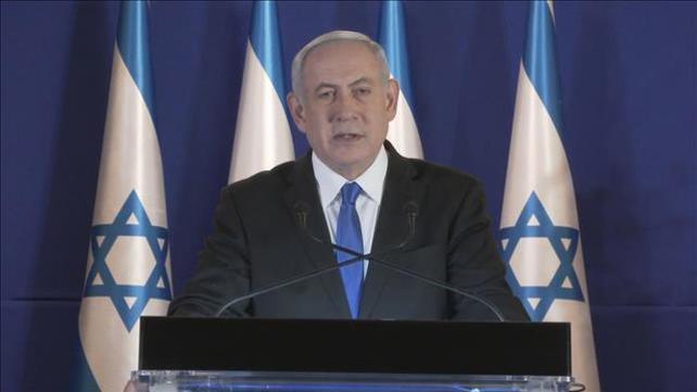 נתניהו בהצהרה אחרי החלטת מנדלבליט, נובמבר 2019